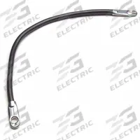 GROTE Switch to Starter Cable: Switch to Start Cable, 4 ga Wire Size, 33 in Overall Lg, Black, 60VDC (MPN 84-9259). Key specifications — Termination Type: Switch to Start Cable; Connection Type: Bolt; Maximum Voltage: 60VDC; Wire Color: Black; Wire Size: 4 ga; Brand: GROTE.