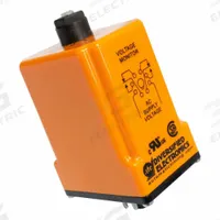 ATC DIVERSIFIED ELECTRONICS Voltage Sensor Relay: Panel Mounted, 8 Pins/Terminals, 5 A, 120V AC (MPN UOA120ALA). Key specifications — Contact Rating (AC): 5 A @ 240V AC (Resistive); Drop-Out Range: 97 to 130V AC; Monitored Parameters: Undervoltage; Pick Up Range: 102 to 135V AC; Brand: ATC DIVERSIFIED ELECTRONICS.
