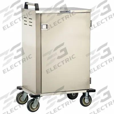 LAKESIDE Meal Delivery Cart: 6 Trays, Non-Pass-Through, 1 Doors, Stainless Steel - Stainless Steel Meal Delivery Carts