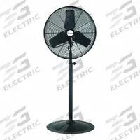CANARM Circulating Fan: 24 in Blade Dia, 3 Speeds, 1/4 hp Motor HP, Oscillating, 120V AC (MPN PBKD24-OSC). Key specifications — Voltage: 120V AC; Product Type: Circulating Fan; Brand: CANARM; Number of Speeds: 3; Oscillation: Oscillating; Phase: Single; Application: Commercial.