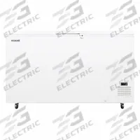 ACCUCOLD Lab Freezer: Chest, 12.8 cu ft, 0°C to 60°C, Manual Defrost Method, 27 1/4 in Overall Dp (MPN EL41LT). Key specifications — Defrost Method: Manual; Brand: ACCUCOLD; Door Hinge: Top.