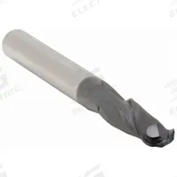 APPROVED VENDOR Ball End Mill: Carbide, AlTiN Coated, 2 Flute, 1/2" Mill Dia, 1" LOC, 3" OAL (MPN 221-001117)