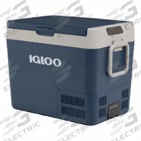 IGLOO Active Cooler: Blue, 60 Cans, 41 qt Cooler Capacity, 24 1/4 in x 14 3/4 in x 18 1/8 in (MPN 00050731). Key specifications — Brand: IGLOO; Input Voltage: 100-240V AC; Drain Plug: Not Included; Wheels Included (FILTER): No.
