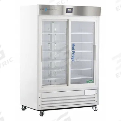 AMERICAN BIOTECH SUPPLY Lab Refrigerator: 47 cu ft, Upright, 2°C to 7°C, 33 1/4 in Overall Dp - Pharmacy & Vaccine Refrigerators