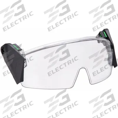 V-GARD Face Shield: Clear Lens Color - MSA Eye Shield Assemblies for Hard Hats & Helmets