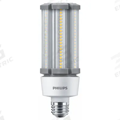 PHILIPS Replacement LED Bulb: Corncob ED23-1/2, Medium Screw (E26), 27 W Watt, 3000K - Medium Screw Base (E26) High-Output Lamps
