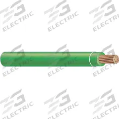 Building Wire: Copper, 4/0 AWG, 1 Conductors, Stranded, Green, 500 ft Lg, THHN (MPN 55613104). Key specifications — Voltage: 600 V; Brand: SOUTHWIRE.
