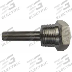 APPROVED VENDOR Threaded Thermowell: Stainless Steel, For 2 1/2 in Stem Lg, 2 1/2 in Insertion Lg (MPN 24C461). Key specifications — attr1275131: 600°F at 5270 psi; attr1275136: APPROVED VENDOR; attr1275129: 10,000 psi at 60°F.