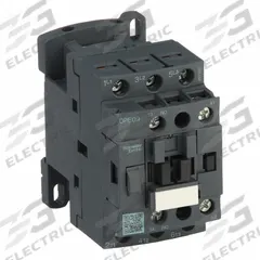 SCHNEIDER IEC Magnetic Contactor: Non-Reversing, 3 Poles, 3NO Contacts, 9 A, 240V AC Coil (MPN DPE09U7). Key specifications — Brand: SCHNEIDER; Integrated Surge Suppression: No.