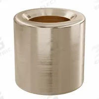 Sleeve Bearing: Bronze, SAE 841, 3/8 in Bore, 5/8 in OD, 5/8 in Lg, -35°F to 300°F, 10 PK (MPN AA630-06B). Key specifications — System of Measurement: Inch; Material Grade: SAE 841; Brand: OILITE.