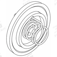 KOHLER Diaphragm Assembly: Toilets, Metal/Plastic, 1 gpf Gallons per Flush, Drop-In Pin (MPN K-1097741). Key specifications — Includes: Drop-In Pin; Product Type: Diaphragm Assembly; Brand: KOHLER; Material: Plastic.