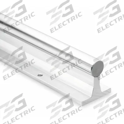 THOMSON Pre-Drilled Linear Shaft Assembly: 1 1/2 in Shaft Dia, 48 in Lg - Linear Support Rail & Shaft Assemblies
