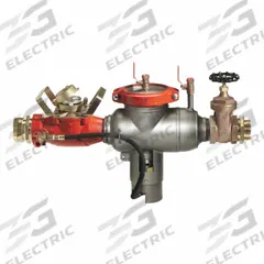WATTS Hydrant Meter with Backflow Preventer: 6000HMB, With Strainer, Stainless Steel, 33°F – 140°F (MPN 6000HMB Hydrant BFP)