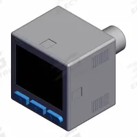 SMC High Precision Pressure Switch: 1/8 in Port Size, 2 NPN/PNP Output, 12 to 24V DC, -5°C to 50°C (MPN ZSE20A-T-N01). Key specifications — attr124221: ZSE20A-T-N01; attr124227: ZSE20A(F); attr124234: 2 NPN/PNP Output; attr124235: 12 to 24V DC; attr1042233: 4-Pin Snap-In Plug.