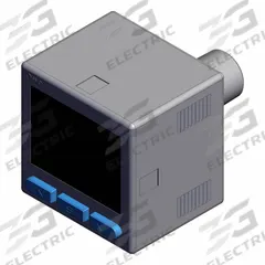 SMC High Precision Pressure Switch: 1/8 in Port Size, 2 NPN/PNP Output, 12 to 24V DC, -5°C to 50°C (MPN ZSE20A-T-N01). Key specifications — attr124221: ZSE20A-T-N01; attr124227: ZSE20A(F); attr124234: 2 NPN/PNP Output; attr124235: 12 to 24V DC; attr1042233: 4-Pin Snap-In Plug.