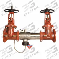 WATTS Reduced Pressure Zone Backflow Preventer: 957, with Flood Detection Sensor, 2 1/2 in Pipe Size (MPN 957-OSY 21/2). Key specifications — Shut-Off Valve Type: OSY Gate Valve; Connection Type: Flange.