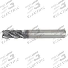 WIDIA HANITA Square End Mill: Carbide, AlTiN Coated, 4 Flute, 6 mm Mill Dia, 13 mm LOC, 57 mm OAL (MPN 4777060Z2T)