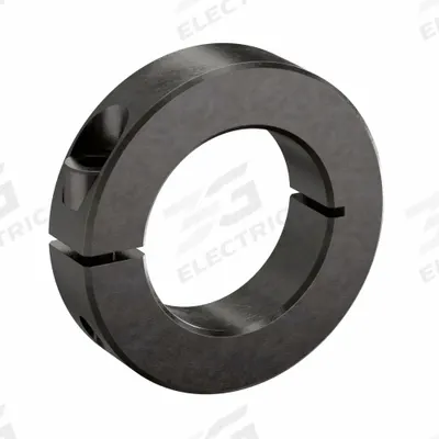 RULAND MANUFACTURING Shaft Collar: 1-Piece, Inch, Round, Clamp-On, 1 1/4 in Bore Dia - Steel Shaft Collars