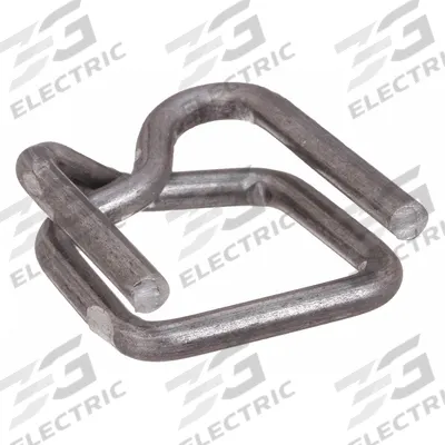 APPROVED VENDOR Strapping Buckle: Buckles, Fits 1/2 in Strap Wd, 3/25 in Seal Thick, Steel - Buckles for Polypropylene Strapping