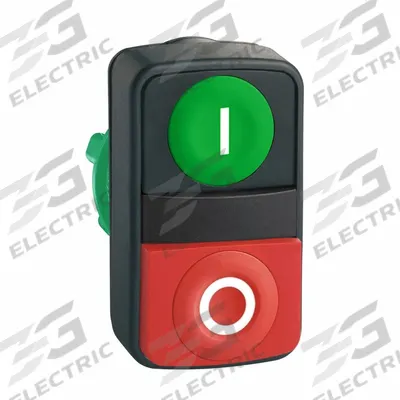 SCHNEIDER ELECTRIC Multihead Operator: Non-Illuminated, 2 Button, Flush Profile - Multihead Push-Button Operators