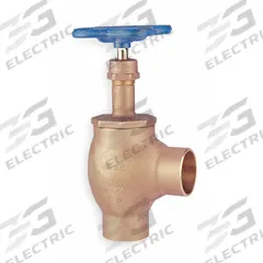 NIBCO Angle Globe Valve: For Compressed Air/Gas/Steam/Water Media, Bronze, Angle, 1 in Pipe Size (MPN S311Y 1). Key specifications — Brand: NIBCO; Stem: Rising.
