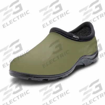 SLOGGERS Loafer Shoe: B, 6 Size, Olive Green, Loafer Shoe - Loafer-Style Plain-Toe Shoes