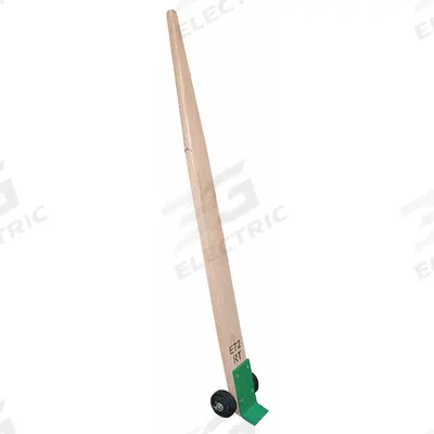 APPROVED VENDOR Pry Bar Dolly: 3,500 lb, Wood, 60 in Handle, Steel - Wood Handle & Steel Nose Plate Pry Bar Lever Dollies