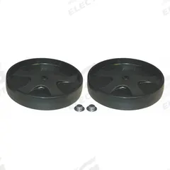RUBBERMAID COMMERCIAL PRODUCTS Rollout Wheel/Push Cap: For 2MY42/5MU53/5MU54/5MU55, 2 PK (MPN FG9W27L10000). Key specifications — For Use With Grainger Item Number: 5MU55; For Use With Mfr. Model Number: FG9W2773BLUE; Fits Brand: Rubbermaid Commercial; Product Type: Rollout Wheel/Push Cap; Brand: RUBBERMAID COMMERCIAL PRODUCTS.