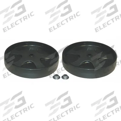 RUBBERMAID COMMERCIAL PRODUCTS Rollout Wheel/Push Cap: For 2MY42/5MU53/5MU54/5MU55 - Material Handling Parts