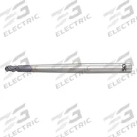 OSG Ball End Mill: Carbide, WXS Coated, 3 Flute, 10 mm Mill Dia, 15 mm LOC, 160 mm OAL (MPN 3096042)