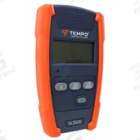 TEMPO COMMUNICATIONS Stabilized Light Source: Stabilized Light Source, SLS520, Single-Mode, FC/LC/ST. Key specifications — Brand: TEMPO COMMUNICATIONS; Product Type: Stabilized Light Source; Fiber Mode Measured: Single-Mode; End 1 Connection Type: LC; Includes: SC/PC Adapter; Manufacturer Part Number: SLS520.