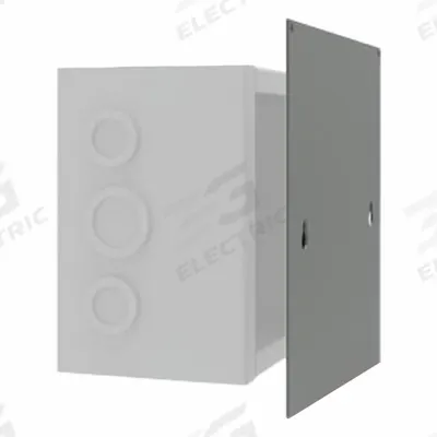HAMMOND Flush Cover: For Flush Mount Installation Requirements, Steel - Electrical Enclosure Accessories & Replacement Parts