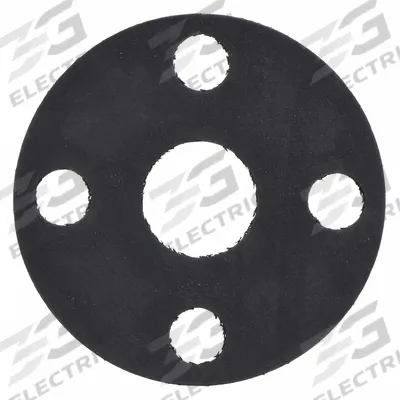 APPROVED VENDOR Full Face Flange Gasket: Class 150, Neoprene, For 2 in Pipe, 1/8 in Thick - Neoprene Full-Face Gaskets