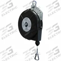HUBBELL Tool Balancer: Ratchet Locking, 12 lb Max. Tool Wt, 8 ft Cable Lg, Steel, Spring Clip, Fixed (MPN BG-10-L). Key specifications — attr378750: Fixed; attr424692: BG-Heavy Duty; attr215471: 8.00 to 12.00 lb; attr215474: Steel; attr378751: Not Included; attr378752: Not Included; attr215463: HUBBELL.