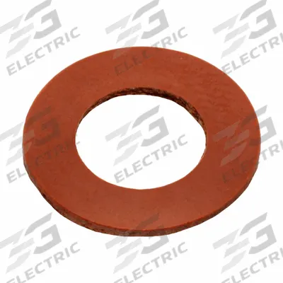 APPROVED VENDOR Flat Washer: 1/4 in Screw Sz, Fiber Seal, 0.253 in Inside Dia, 9/16 in Outside Dia - Single-Piece Sealing Washers