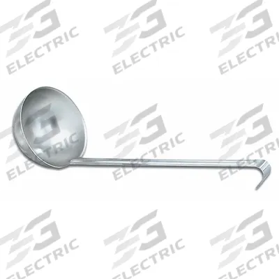 VOLLRATH Ladle: 1 oz Capacity, Stainless Steel, Silver, NSF Certified, 12 1/8 in Overall Lg - Ladles