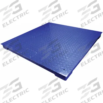 ADAM EQUIPMENT Industrial Bench Scales: 5,000 lb Wt Capacity - Imperial, 1 lb/0.5 kg Readability - Floor Platforms without Indicator
