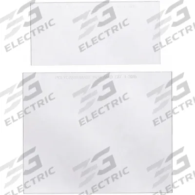 LINCOLN ELECTRIC Replacement Cover Lens Kit: Auto-Darkening Welding Helmet, Polycarbonate - Welding Lens Covers & Protection Plates