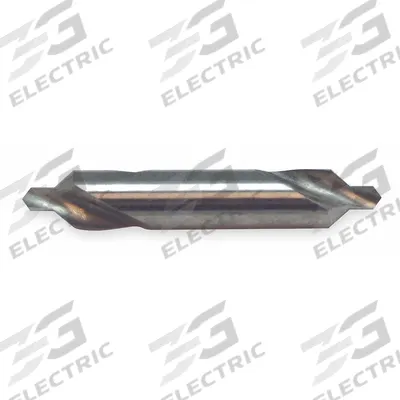 KEO Center Drill: Plain Type, #3, 90°, 4 in Overall Lg - Plain-Tip Center Drills