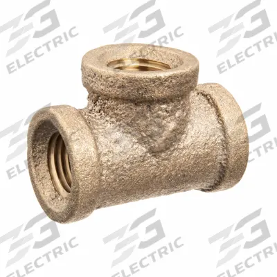 Grainger Metal Pipe Tee: Tee - Threaded Low-Pressure Pipe Fittings for Potable Water