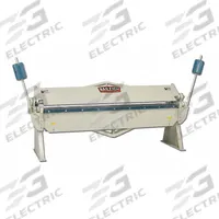 BAILEIGH INDUSTRIAL Sheet Metal Brake: Hand Lever, 16 ga Capacity, 96 in Max. Bending Wd (MPN HB-9616). Key specifications — attr76087: No; attr76080: BAILEIGH INDUSTRIAL.