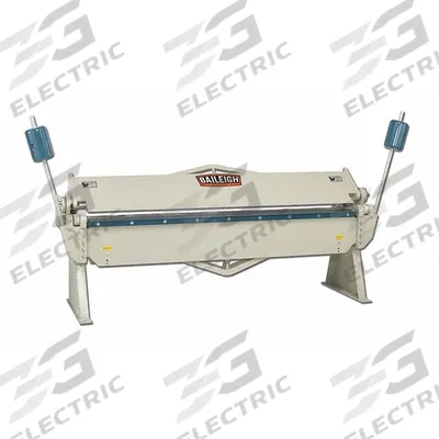 BAILEIGH INDUSTRIAL Sheet Metal Brake: Hand Lever, 16 ga Capacity - Manual Straight Brakes