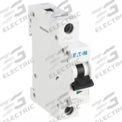 EATON IEC Supplementary Protector: 1 A Amps, 48V DC, 15kA at 277V AC, Lug, FAZ, 277/480V AC, C (MPN FAZ-C1/1-SP). Key specifications — Brand: EATON; Terminal Connection: Lug; DC Voltage Rating: 48V DC; Max. AIR Rating: 15kA at 277V AC; Series: FAZ; AC Voltage Rating: 277/480V AC; Curve Type: C.