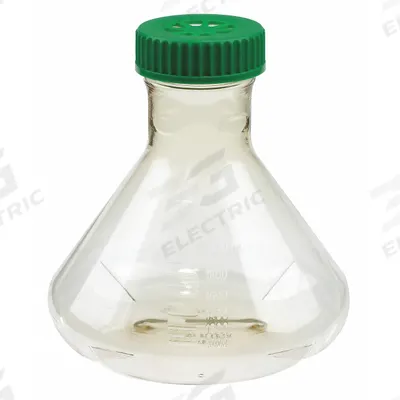 APPROVED VENDOR Fernbach Flask: Fernbach, Polycarbonate, 2.4 L, 81.15 fl oz, Sterile - Plastic Fernbach Flasks