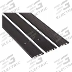 NATIONAL GUARD Door Weatherstripping: Bulb Insert, 7 ft Lg, 3 ft Wd, 1 3/16 in Ht (MPN 700ESDKB-36x84). Key specifications — Insert Material: Silicone; Flange Material: Aluminum; Brand: NATIONAL GUARD.