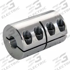 RULAND MANUFACTURING Rigid Shaft Coupling: 5/16 in Bore Dia 1, 5/16 in Bore Dia 2, Round, One-Piece (MPN CLX-5-5-A). Key specifications — attr870032: Round; attr870041: No; attr870034: RULAND MANUFACTURING; attr870070: Inch; attr925532: Same Bore Dimensions.