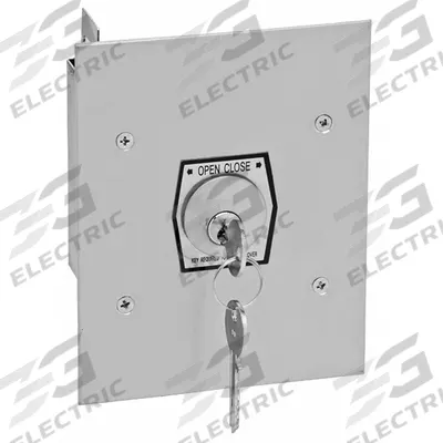 AMERICAN GARAGE DOOR SUPPLY Keyswitch: Open-Close, Momentary Contacts, Indoor - Keyed Garage Door Opener Stations