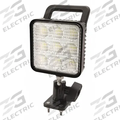 ECCO Vehicle Work Light: Square, Flood, LED, Pedestal, Pigtail, Universal, Surface Mount - Vehicle Floodlights