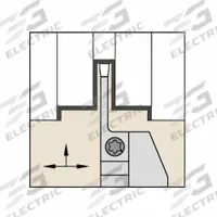 WIDIA Indexable Thread Turning Tool Holder (MPN 3656136)