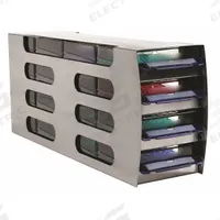 Freezer Rack: 5 3/8 in Overall Lg, 22 3/8 in Overall Wd, Stainless Steel, HS23381B (MPN HS2864). Key specifications — Compatible with Manufacturer Model Number: HS23381B; Material: Stainless Steel; Product Type: Freezer Rack; Brand: HEATHROW SCIENTIFIC.